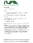 Multi-Plastics, Inc Logo